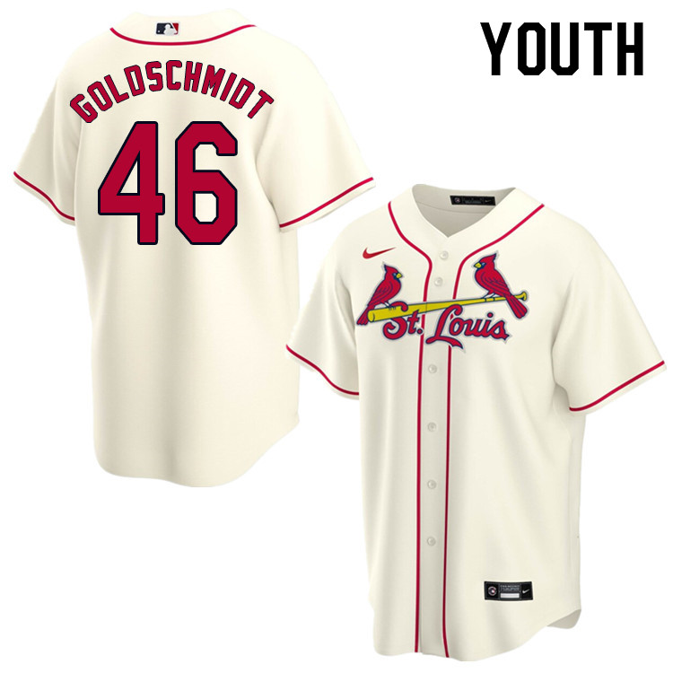 Nike Youth #46 Paul Goldschmidt St.Louis Cardinals Baseball Jerseys Sale-Cream